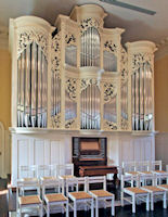 Pipe shade carvings for the pipe organ at Princeton Theological Seminary